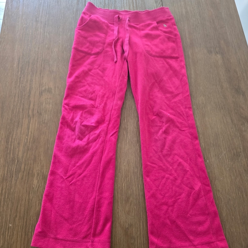 Old Navy Girls Fleece Pants Hot Pink Size Large 10-12
